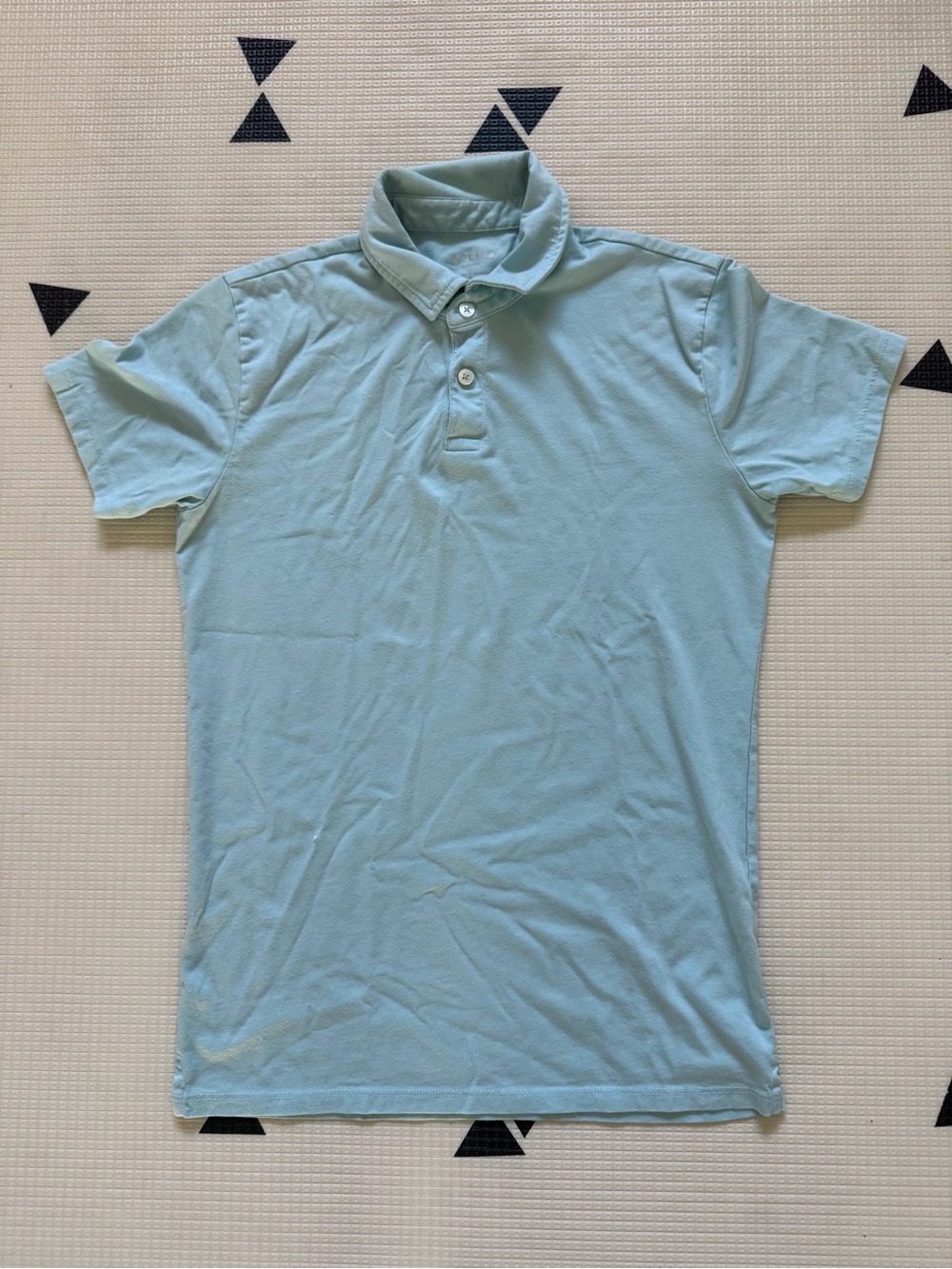 Bonobos Slim Fit XS Men's Short Sleeve  Polo Shirt Light Blue Drytex Cotton